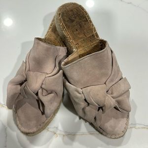 Sam Edelman suede mules